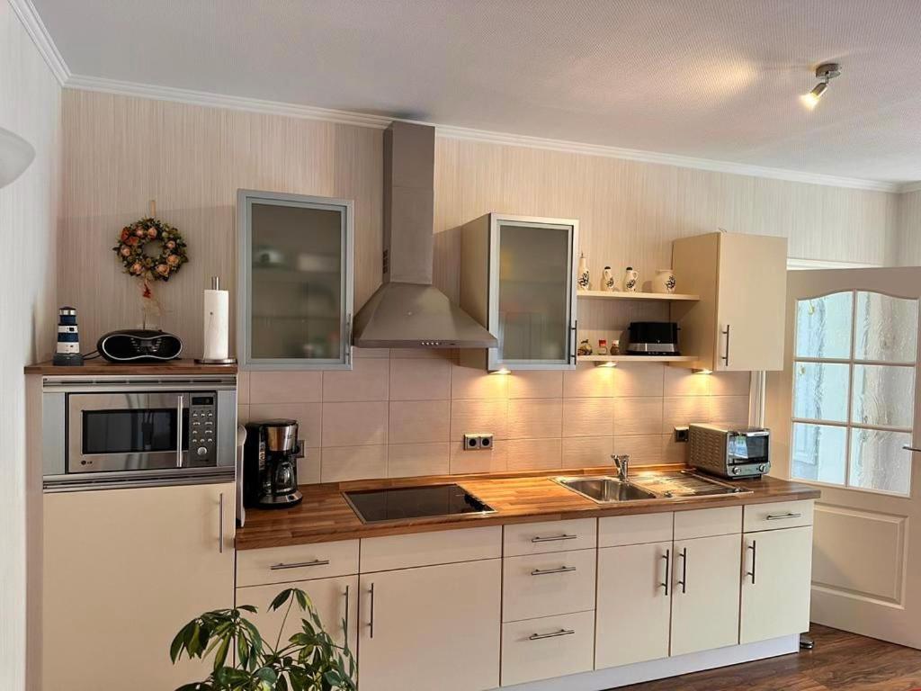 Ferienwohnung Seerose 萨斯尼茨 外观 照片